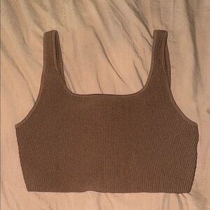 Aritzia - Babaton Cropped Sculpt Knit Top